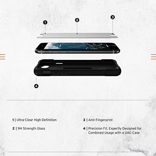 ציוד שריון עירוני UAG iPhone SE מארז [מסך 4.7 אינץ '] Pathfinder SE, Midnight Camo & iPhone SE [מסך 4.7